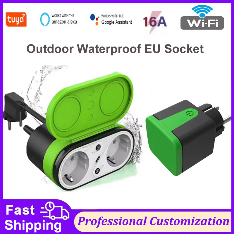 Smart Relay Tuya - Умная уличная Wi-Fi розетка Tuya EU