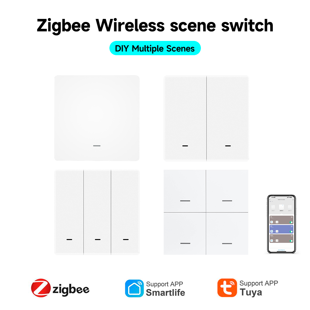 Sonoff Basic - Умный переключатель сцен Tuya ZigBee 3,0,