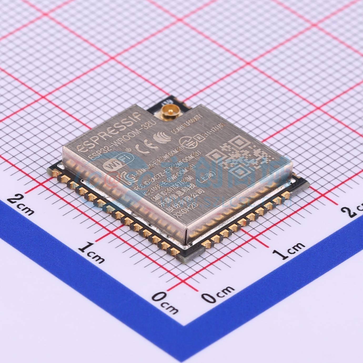 Smart Home Module Iot - 3 шт. ESP32-WROOM-32U-N16 SMD 19,2x18 мм