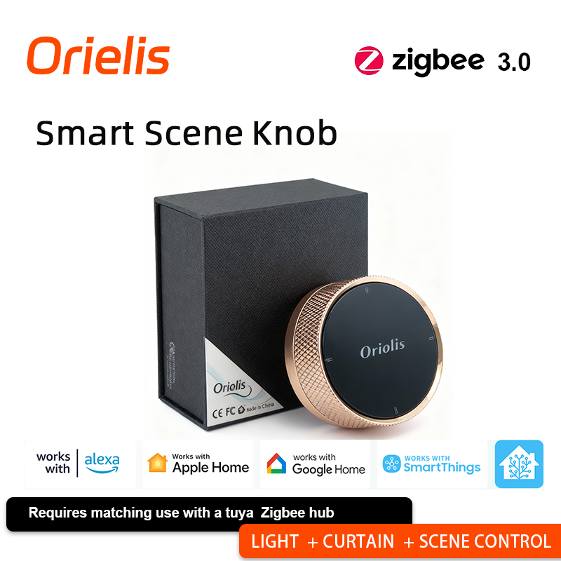 Smart Relay Tuya - Контроллер умной ручки сцен ORIELIS Tuya