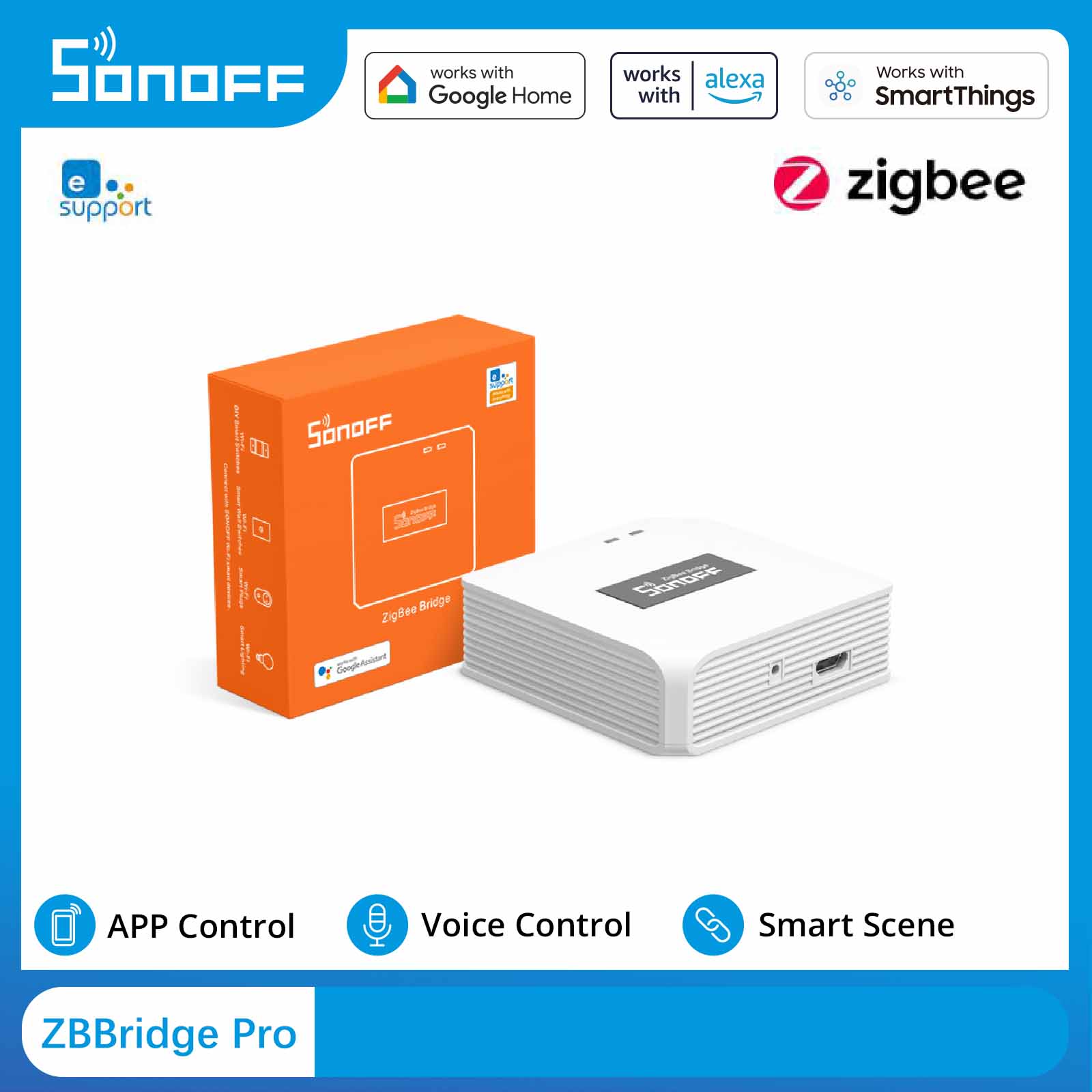 Sonoff - SONOFF ZBBridge-P: Шлюз ZigBee для подключения