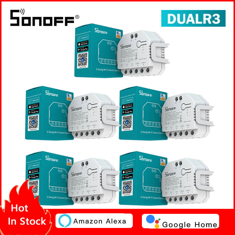 Sonoff - SONOFF DUAL R3 2-бандовый умный релейный