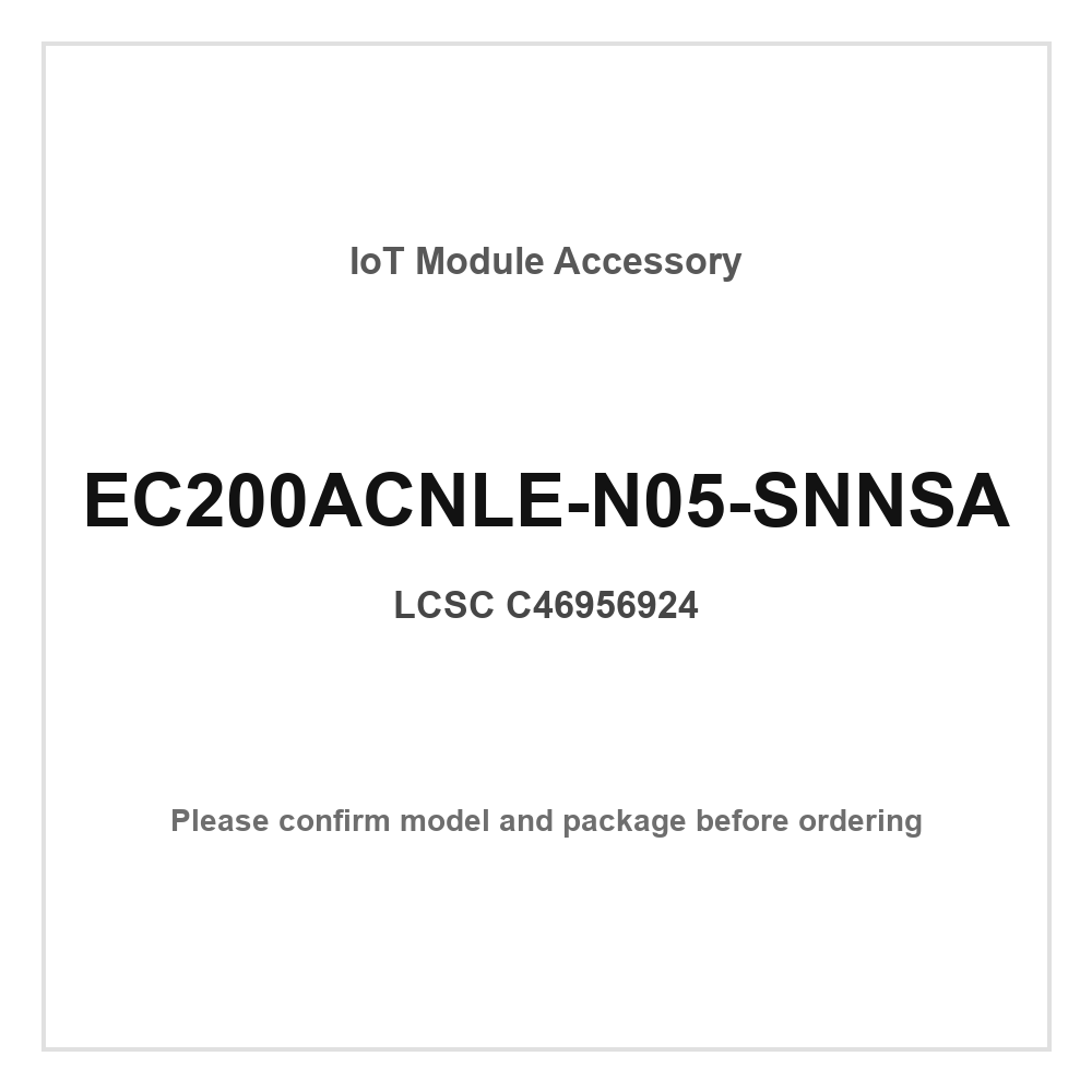 Smart Home Module Iot - 1 шт. EC200ACNLE-N05-SNNSA I2C PCM SPI