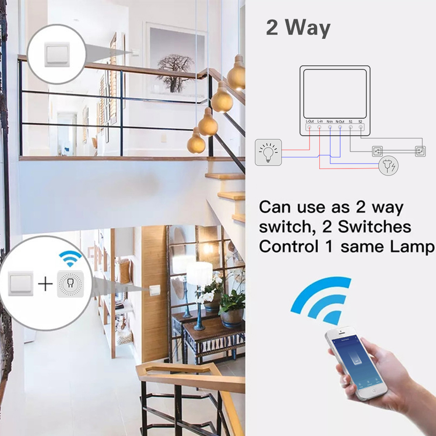 16A 20A Tuya Wi-Fi умный перек – обзор и цена Tuya 4 Channel