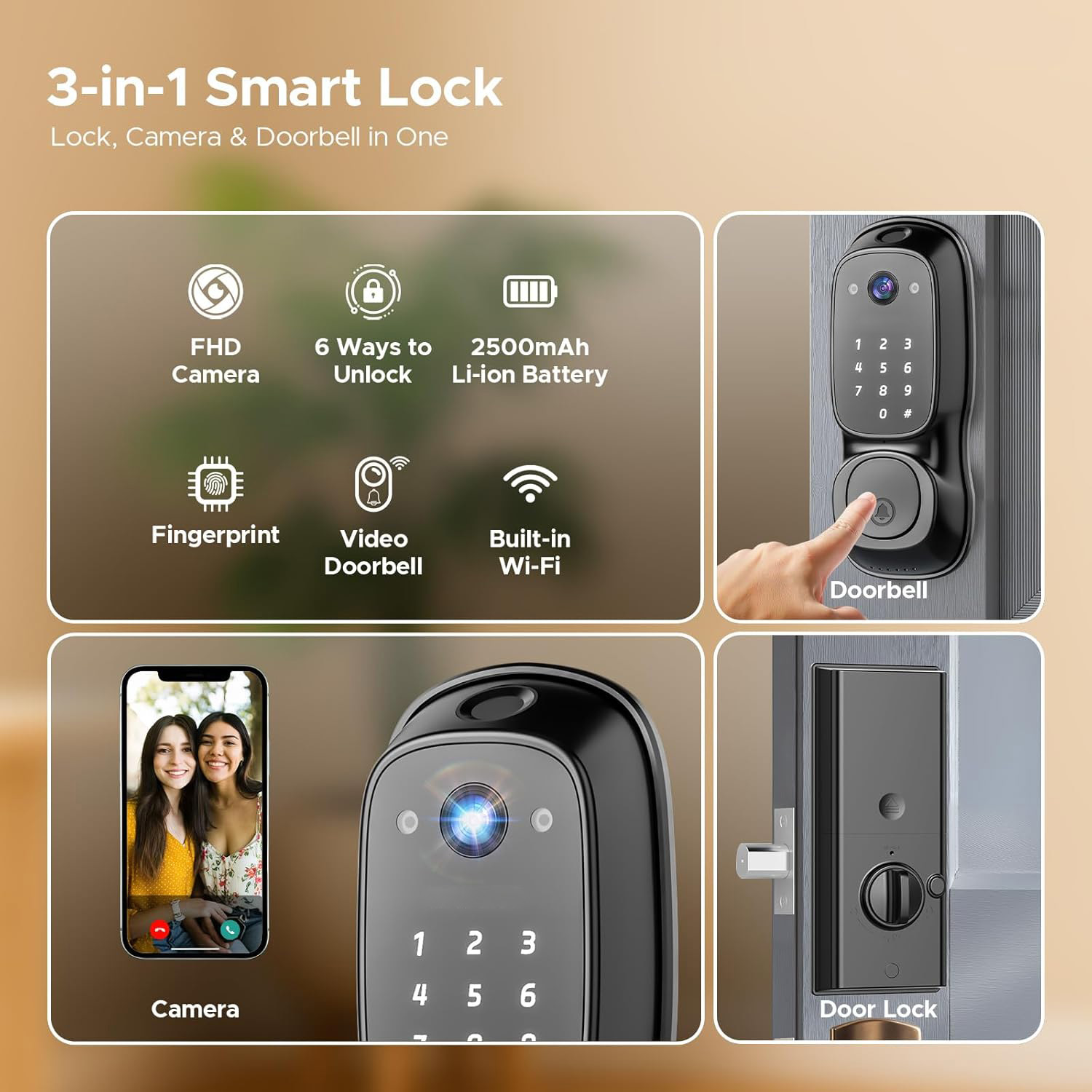 Умный дверной замок Tuya с Wi- – обзор и цена Tuya Smart