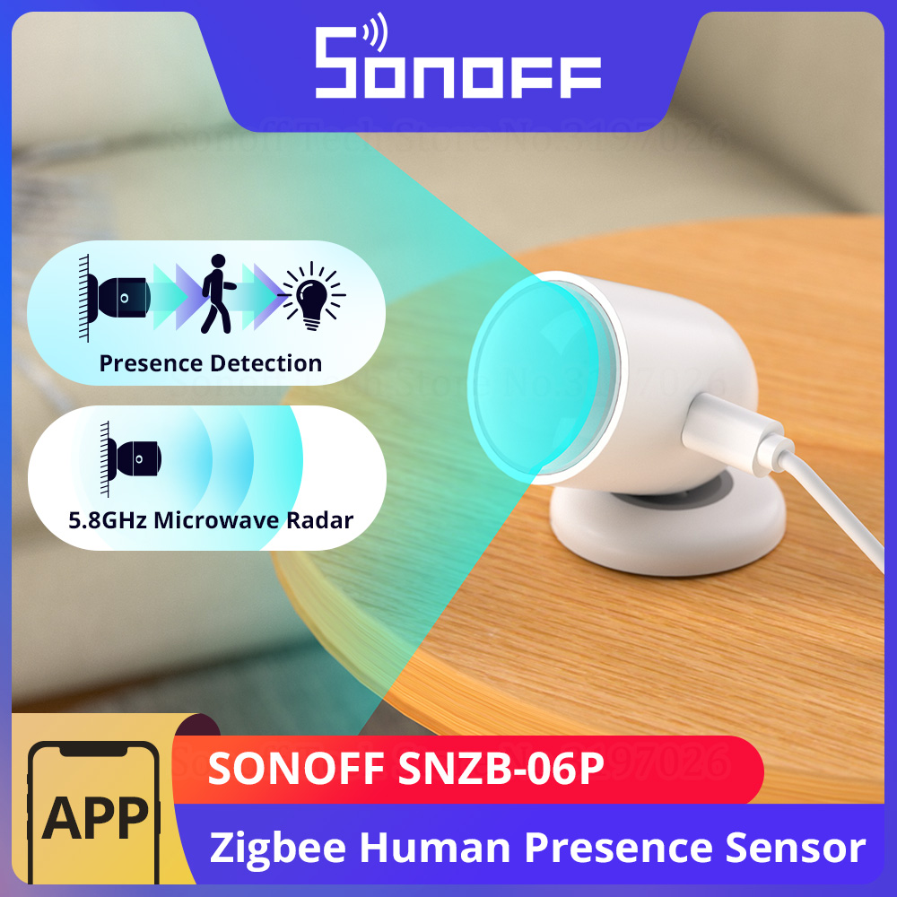 SONOFF SNZB-06P Zigbee Датчик  – обзор и цена Sonoff Mini R4