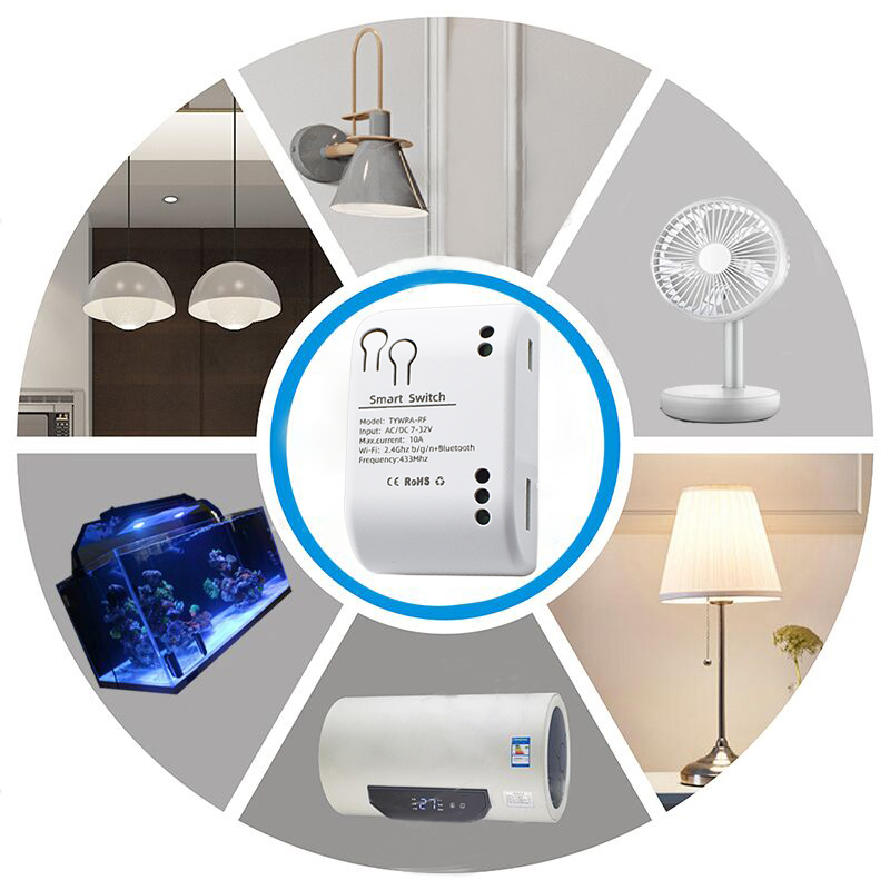 Модуль управления реле Zigbee  – обзор и цена Tuya 4 Channel