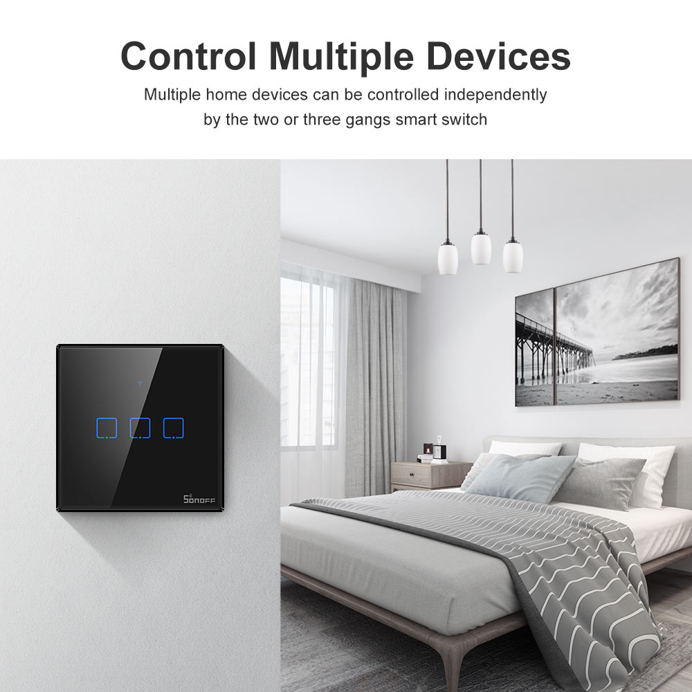 SONOFF T3 EU Black WiFi Smart  – обзор и цена Sonoff Basic