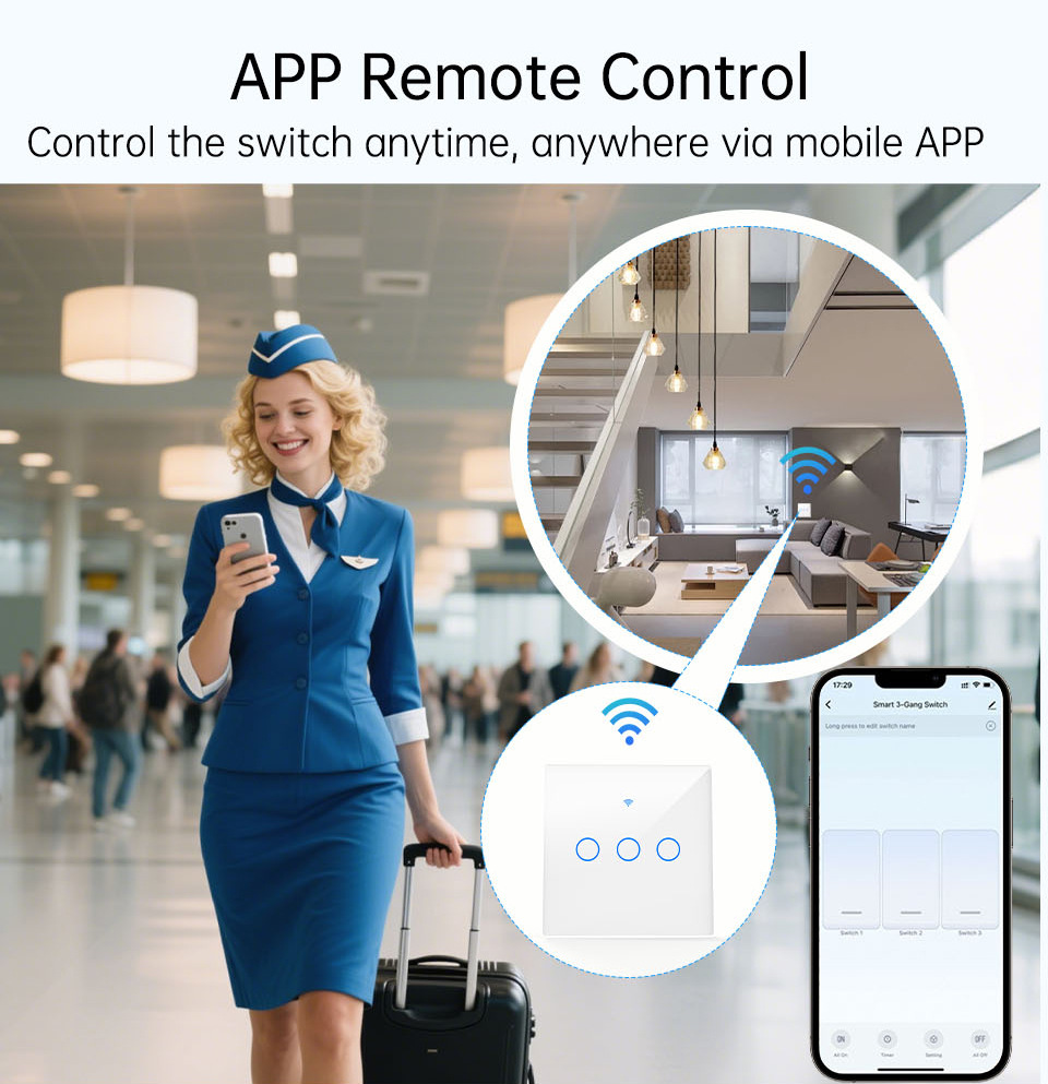 Умный сенсорный настенный выкл – обзор и цена Smart Relay Tuya