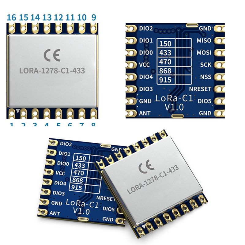 Lora1278-C1, беспроводной ради – обзор и цена Smart Home Module Iot