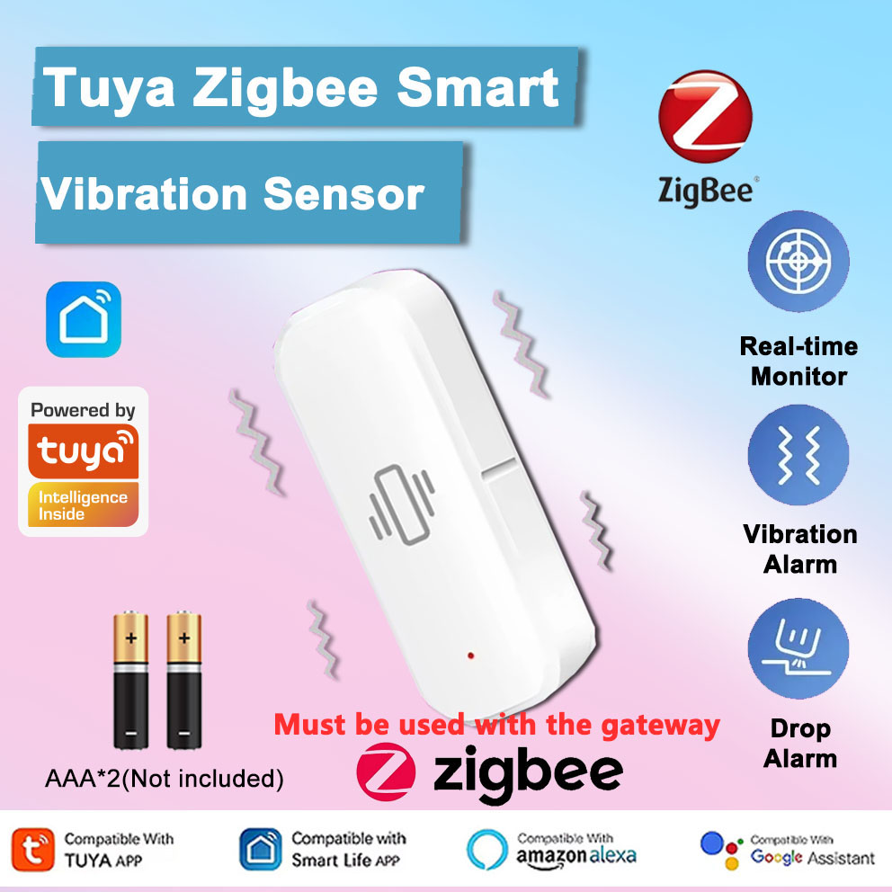 Умный датчик вибрации Tuya Zig – обзор и цена Home Assistant Tuya