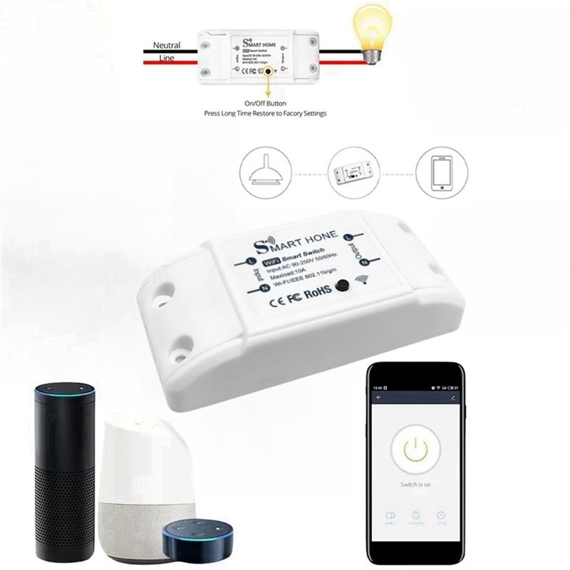 Умный выключатель AB33-4X Tuya – обзор и цена Smart Relay Tuya