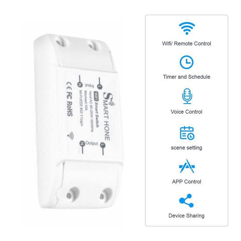 Умный выключатель AB33-4X Tuya – обзор и цена Smart Relay Tuya