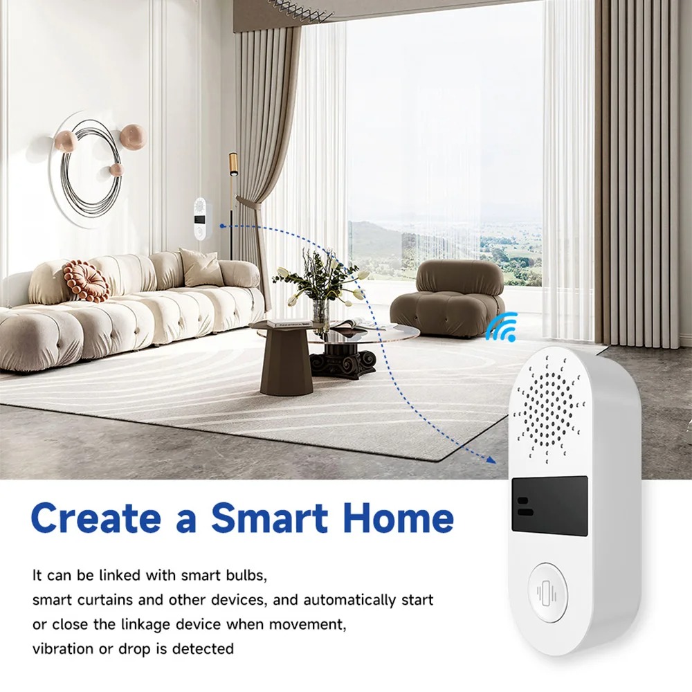 Датчик вибрации Tuya WiFi — зв – обзор и цена Home Assistant Tuya