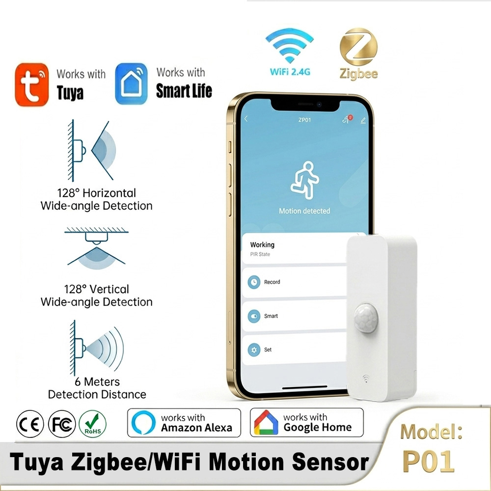 Умный датчик движения PIR с Wi – обзор и цена Home Assistant Tuya