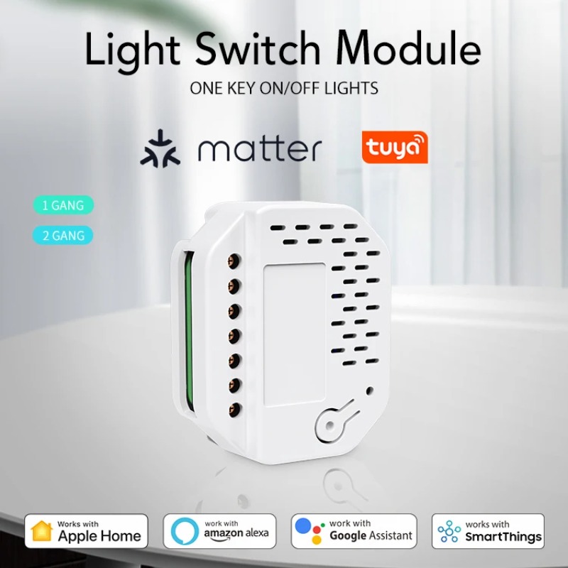 Модуль умного выключателя Matt – обзор и цена Smart Relay Tuya
