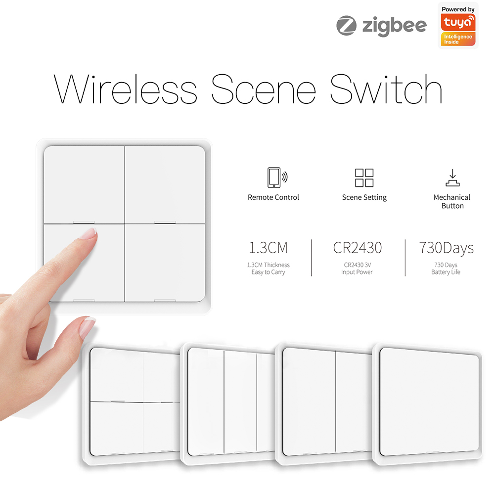 MOES 4-бандовый Tuya ZigBee бе – обзор и цена Sonoff Basic