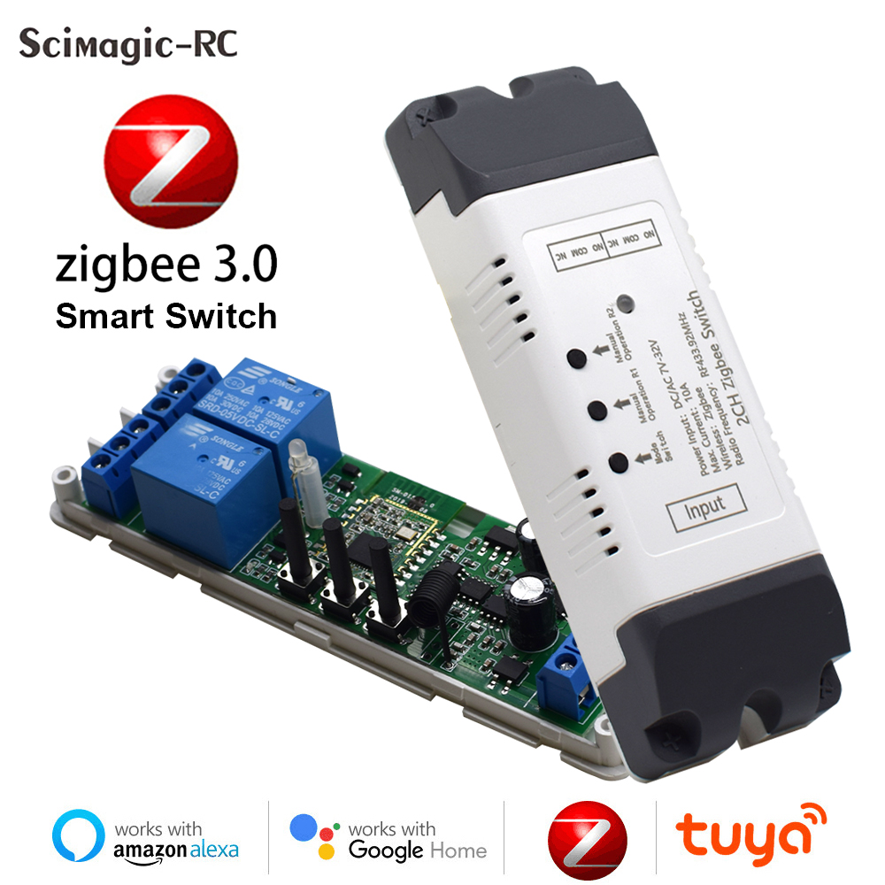 Умный переключатель Tuya Zigbe – обзор и цена Tuya 4 Channel