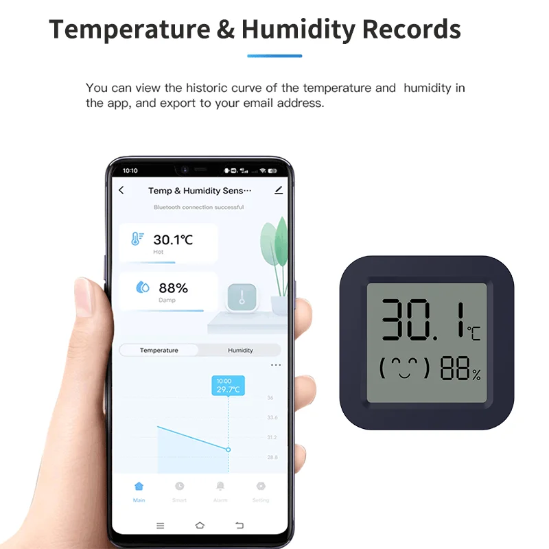 Мини-умный термометр-гигрометр – обзор и цена Tuya Smart