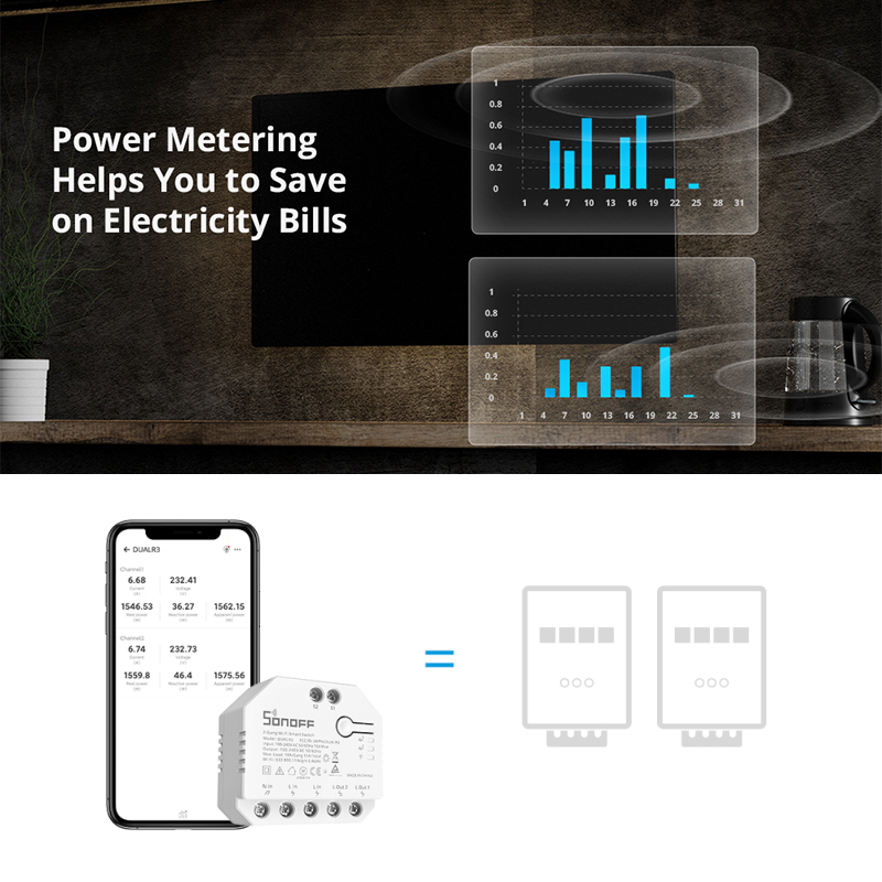 SONOFF DUAL R3 2-бандовый умны – обзор и цена Sonoff