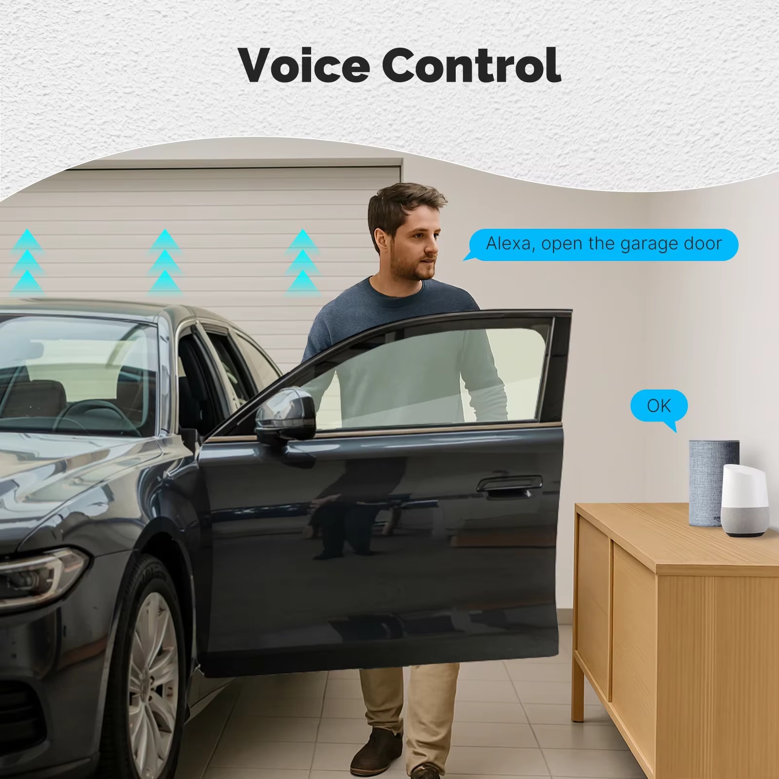 Модуль управления гаражными во – обзор и цена Home Assistant Tuya