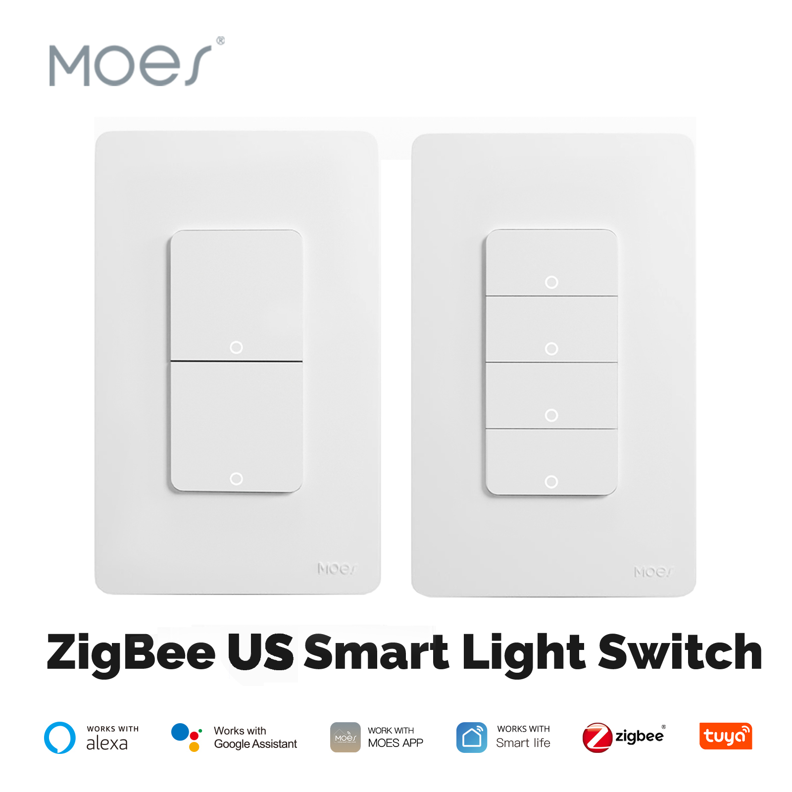 MOES Tuya ZigBee Умный выключа – обзор и цена Sonoff Basic