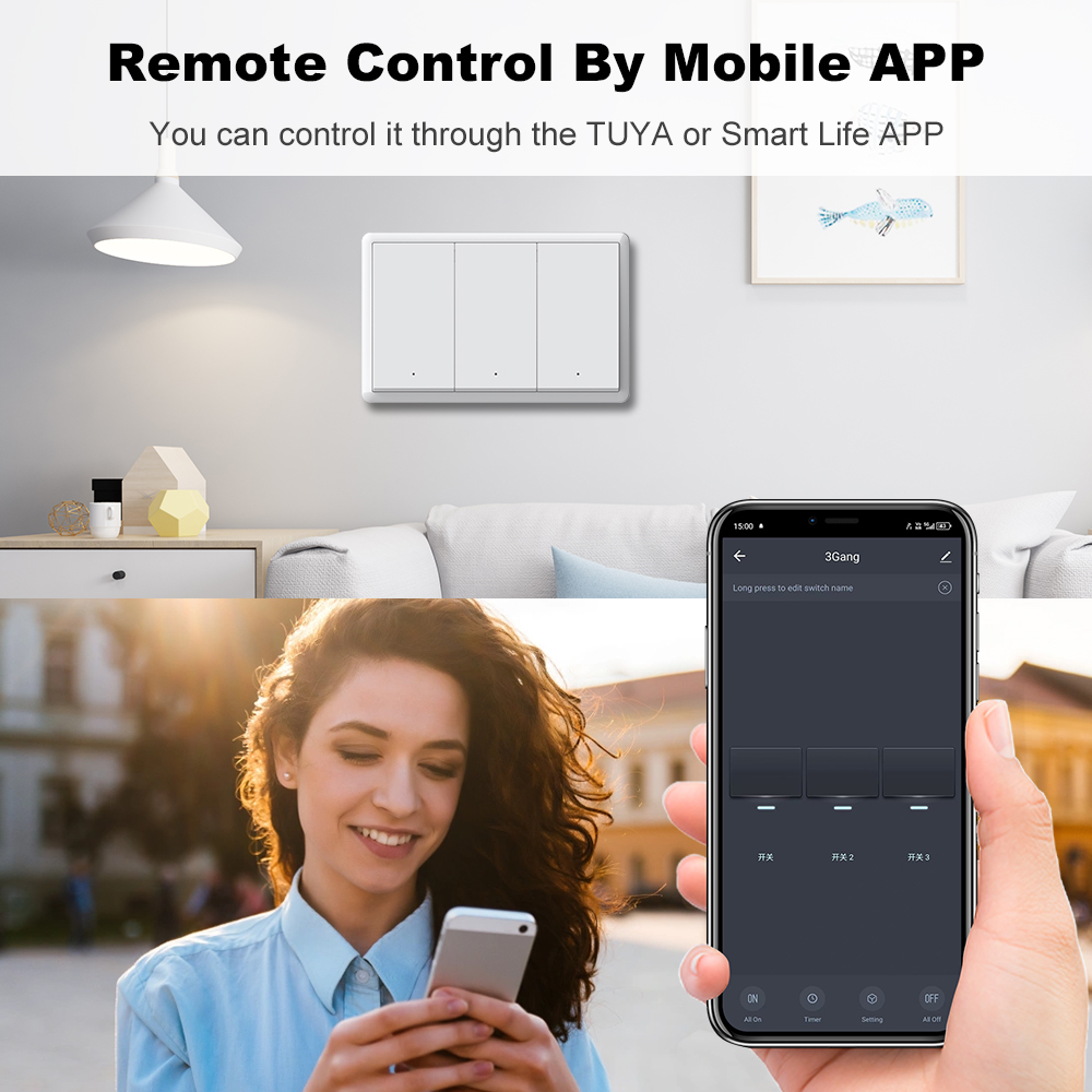 Умный выключатель MANHOT ZigBe – обзор и цена Smart Relay Tuya