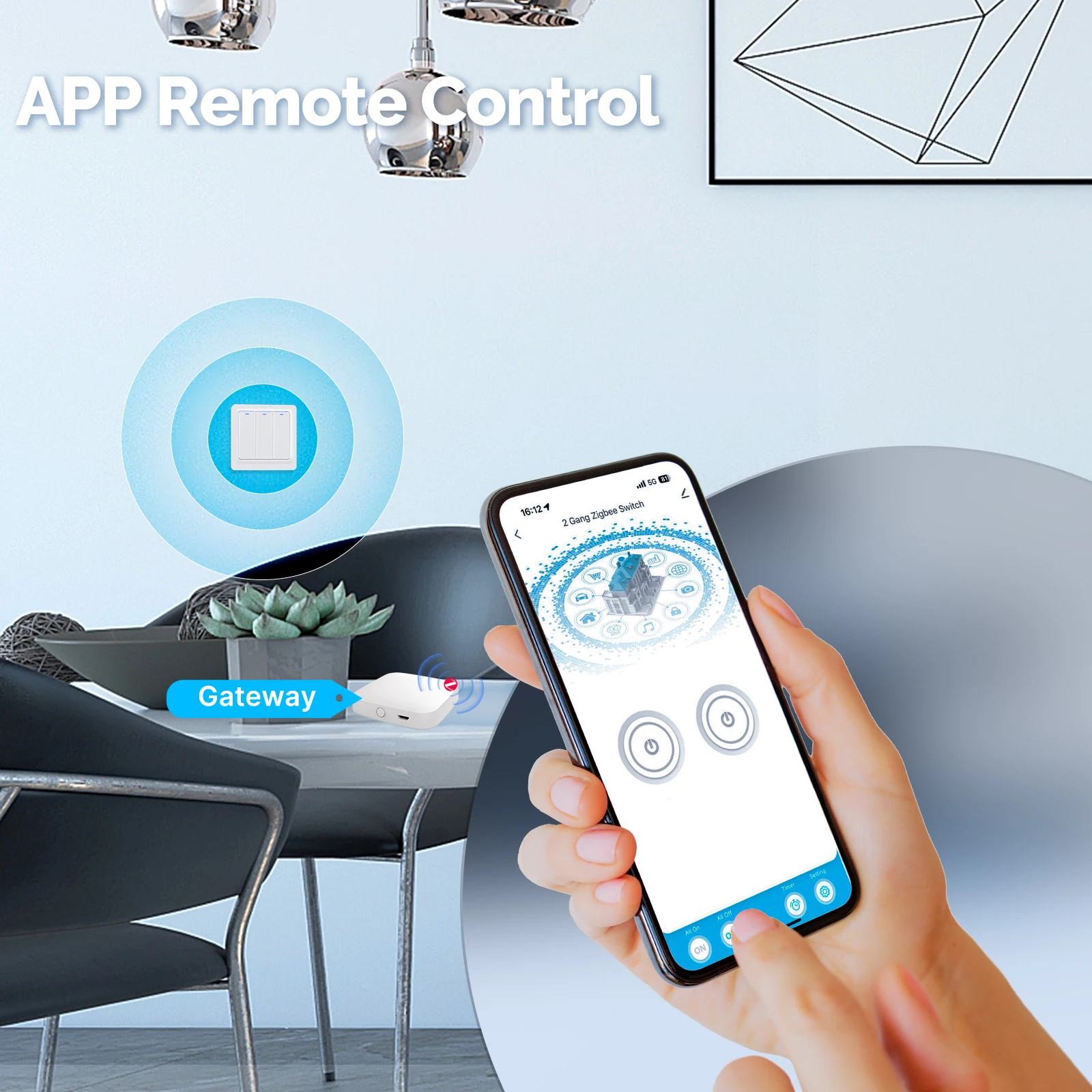 Умный выключатель света MOES Z – обзор и цена Smart Relay Tuya